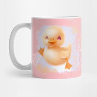 Easter Ducky Watercolor Joy Mug